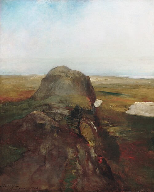 Autumn Study, View over Hanging Rock, Newport, R.I. by John La Farge, The Metropolitan Museum of Art