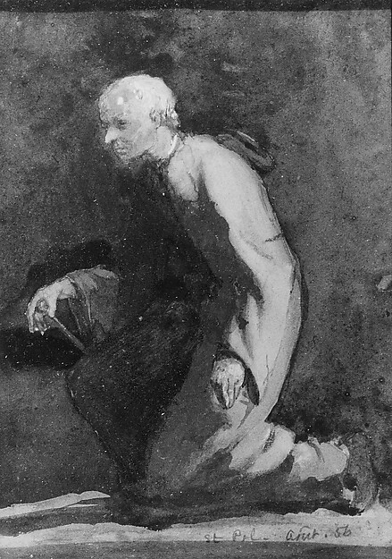 A Brittany Beadle—Sketch from Nature by John La Farge, The Metropolitan Museum of Art
