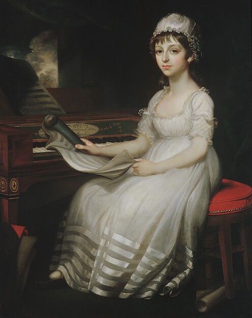 Portrait of a Young Woman, Mather Brown, 1801