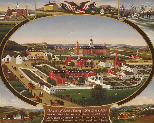 Berks County Almshouse, 1880 by John Rasmussen, The Metropolitan Museum of Art