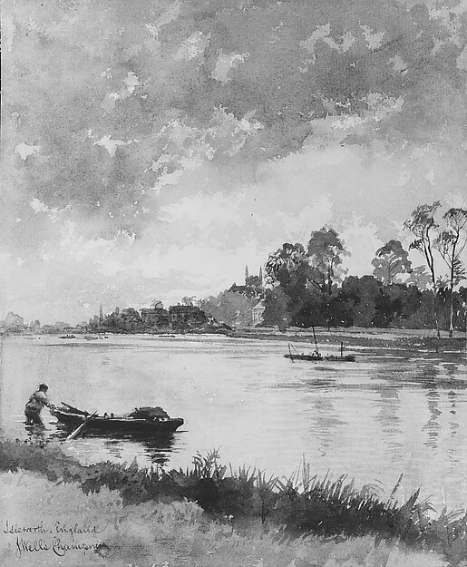 River Scene in England by James Wells Champney, The Metropolitan Museum of Art