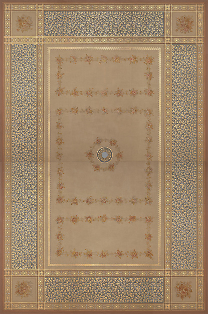 Frieze and ceiling