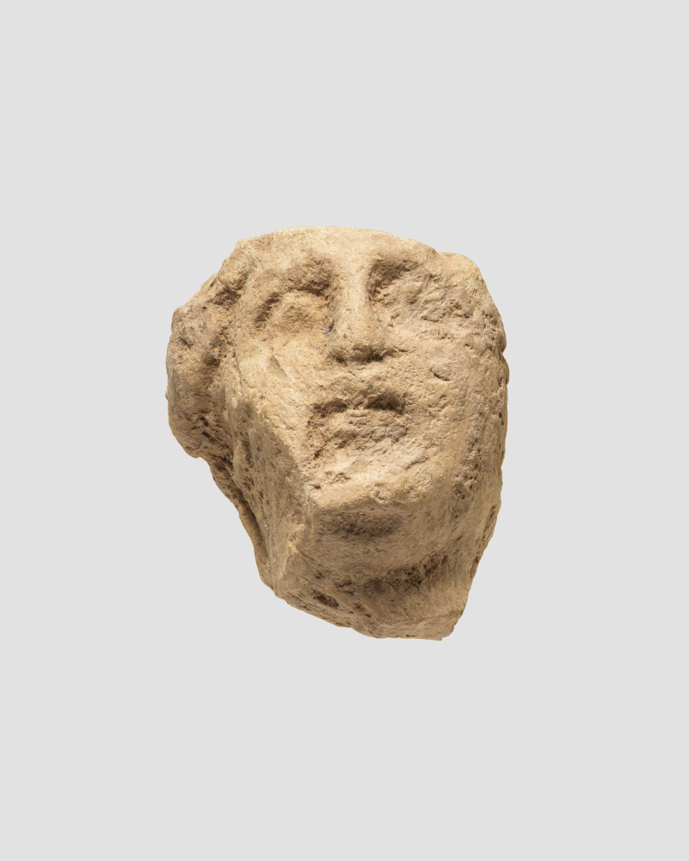 Fragment of head | Parthian | Parthian | The Metropolitan Museum of Art