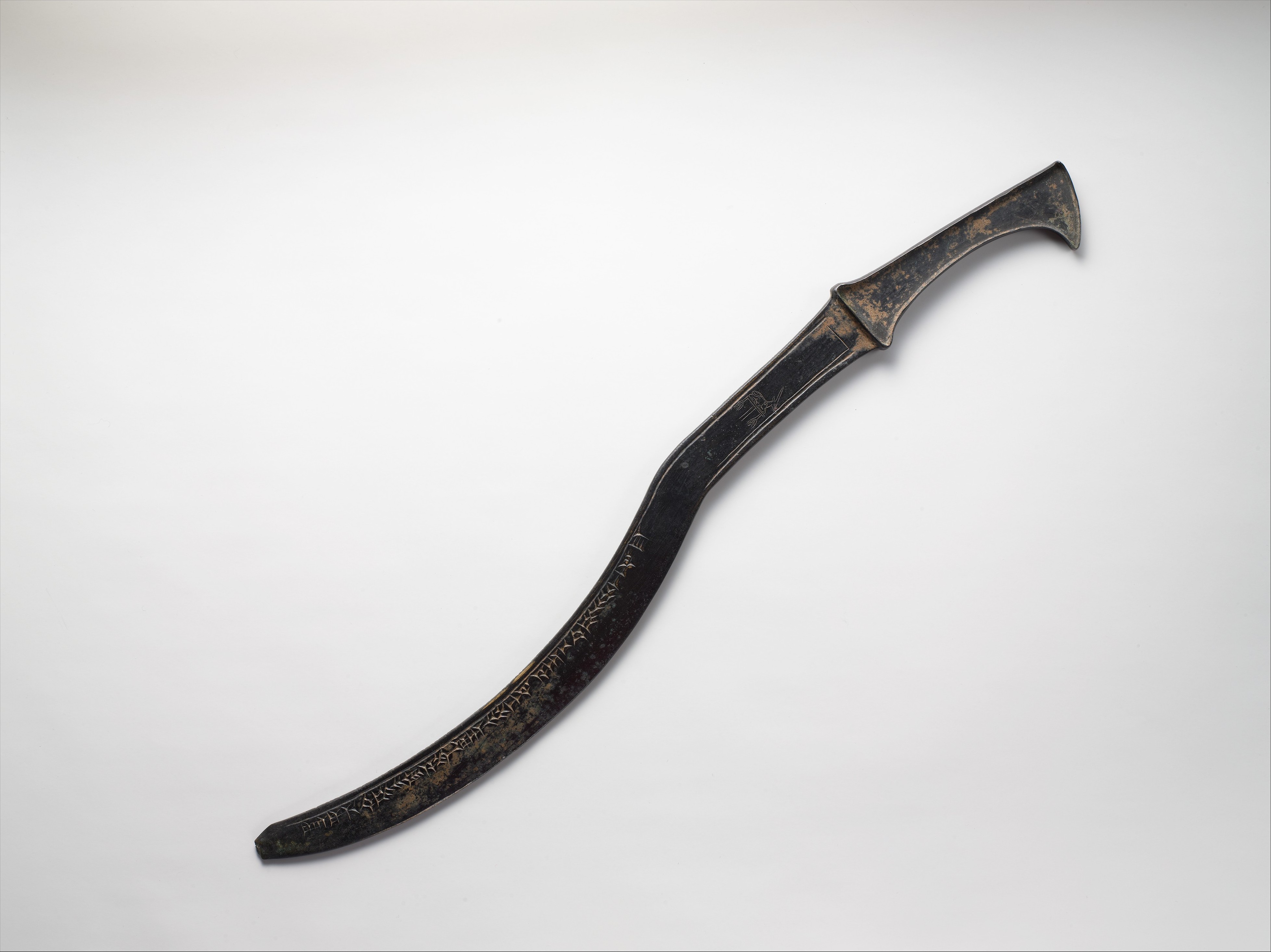 hebrew sickle sword