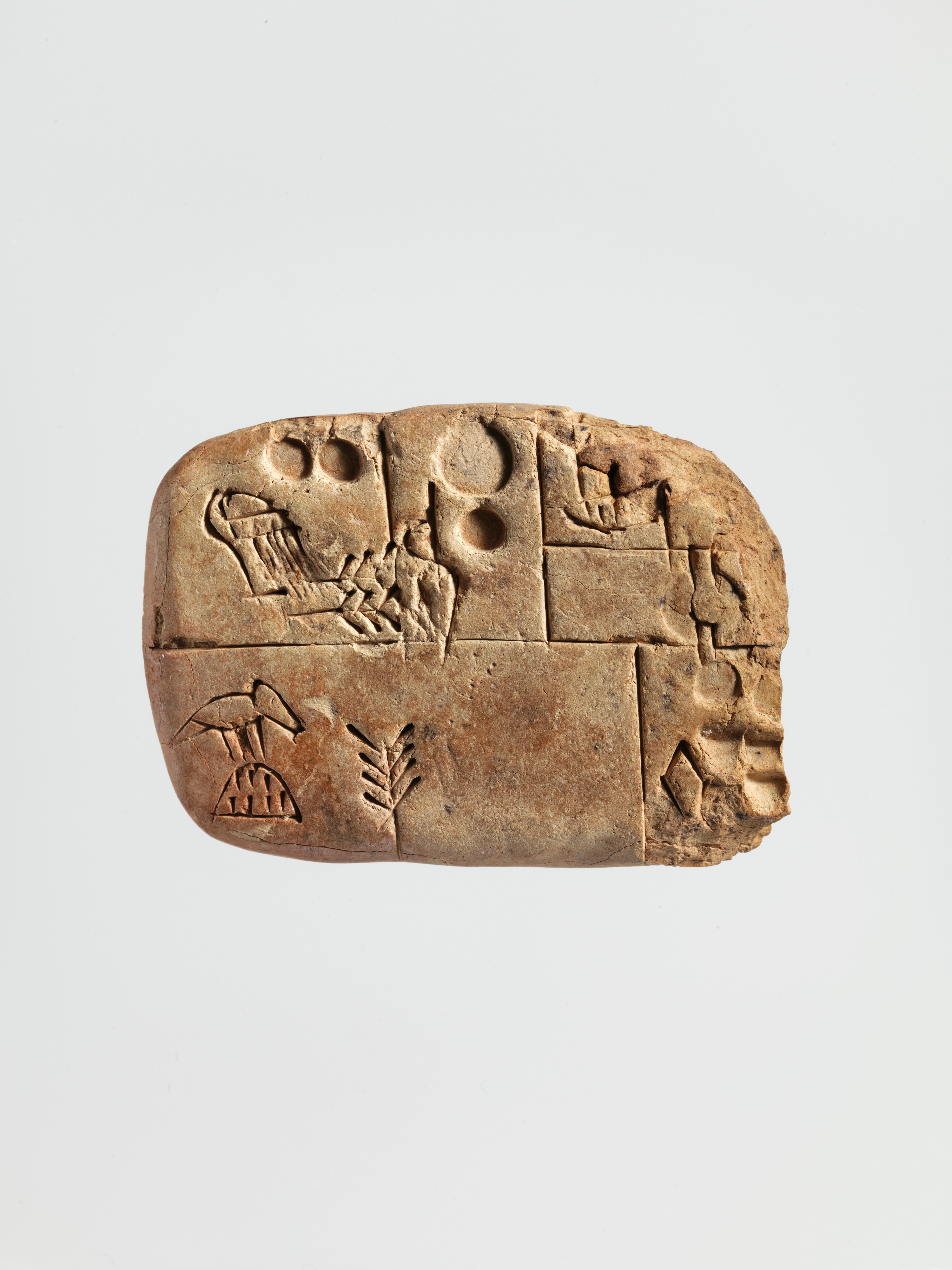 ancient sumerian writing