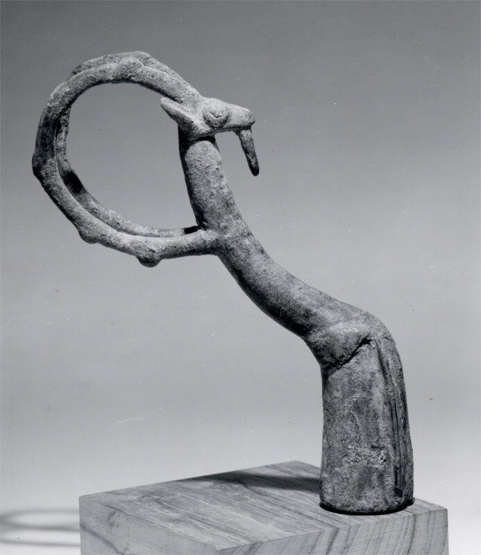 Whetstone handle | Iran | Iron Age II-III | The Metropolitan Museum of Art