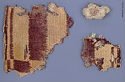 Textile fragment, Wool, Sasanian