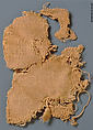 Textile fragment, Wool, Sasanian