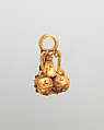 Earrings, Gold, Parthian