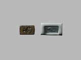 Stamp seal, Bronze, Gandhara