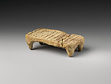 Bed model, Ceramic, Isin-Larsa–Old Babylonian