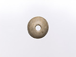 Spindle whorl, Stone, gray