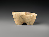 Double cup, Gypsum alabaster, Sumerian