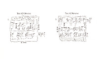 Cuneiform tablet impressed with cylinder seal: receipt of silver, Clay, Babylonian