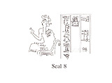 Cuneiform tablet impressed with cylinder seal: record concerning laborers needed for irrigation work, Clay, Neo-Sumerian