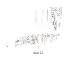 Cuneiform tablet impressed with cylinder seal impression: field sale, Clay, Babylonian