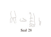 Cuneiform tablet impressed with cylinder seal: receipt of silver, Clay, Babylonian
