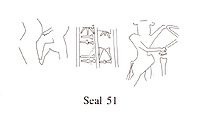 Cuneiform tablet case impressed with three cylinder seals: loan of silver, Clay, Old Assyrian Trading Colony