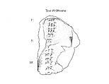 Cuneiform tablet: fragment of Syllabary A, Clay