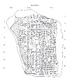 Cuneiform tablet: vocabulary of food and drink terms, Urra=hubullu, tablet 23, Clay