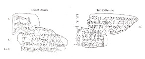Cuneiform tablet: fragment of a contract, Esagilaya archive, Clay, Babylonian
