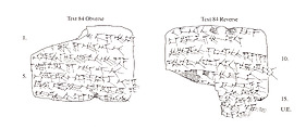 Cuneiform tablet: promissory note for barley, Clay, Babylonian