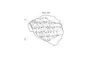 Cuneiform tablet: fragment of a contract (?), Clay, Babylonian or Achaemenid
