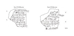 Cuneiform tablet: fragment of a quittance (?), Clay, Babylonian