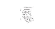 Cuneiform tablet: fragment of the witness list of a contract (?), Clay, Babylonian or Achaemenid