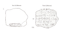 Cuneiform tablet: fragment, Ebabbar archive, Clay, Babylonian