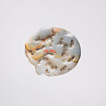 Seal amulet in the form of a lion's head, Marble