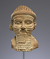 Head, Ceramic, Babylonian