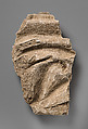 Relief fragment, Stucco, Sasanian or Islamic