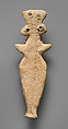 Nude female figure, Ceramic