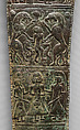 Quiver plaque with animals and mythological scenes, Bronze