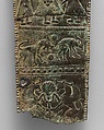 Quiver plaque with animals and mythological scenes, Bronze