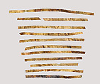 Hair ribbons, Gold, Sumerian