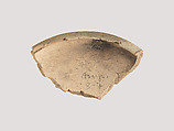 Bowl sherd, Ceramic, Assyrian