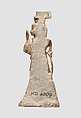 Openwork furniture plaque with a male youth, Ivory, gold, Assyrian