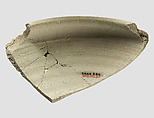 Carinated bowl sherd, Ceramic