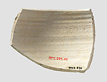 Bowl sherd, Ceramic
