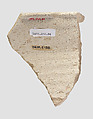 Sherd, Ceramic