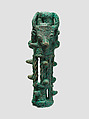 Mace heads in the form of triple bulls' heads, Bronze, Iran