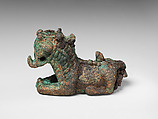 Lion pin, Bronze, Iran