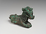 Lion pin, Bronze, Iran