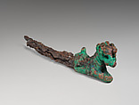 Pin in the form of a lion, Bronze, iron, Iran