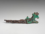 Pin in the form of a lion, Bronze, iron, Iran