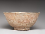 Glazed bowl, Ceramic, glaze, Sasanian or Islamic