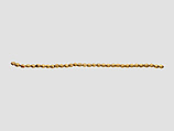Necklace pendants and beads, Gold, Babylonian
