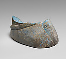 Furniture element, Glass, Egyptian Blue, Iran